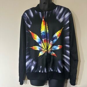 Rainbow Leaf Subliminal Track Jacket